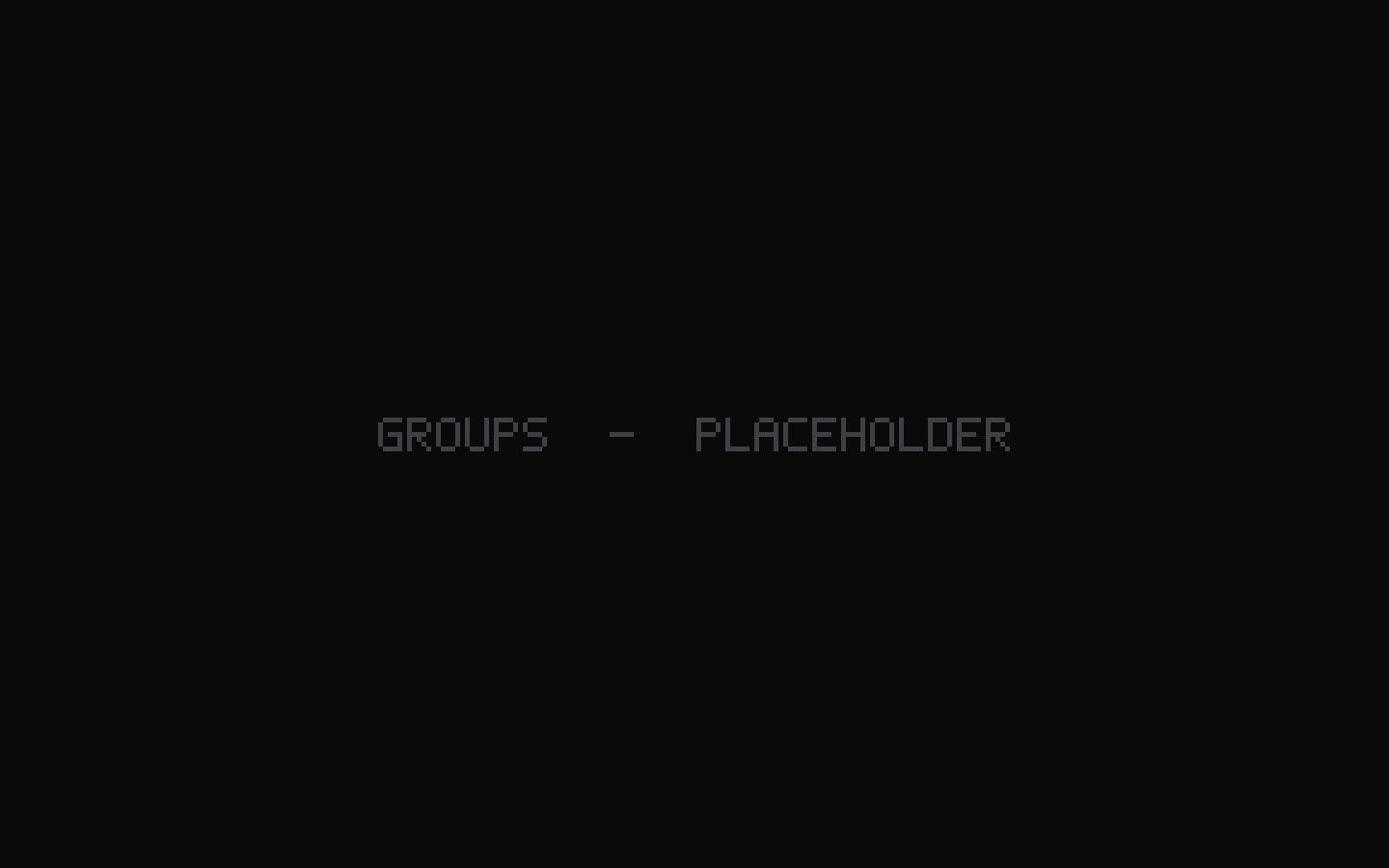 A private group feed